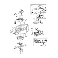 Electric parts, Blade spare parts