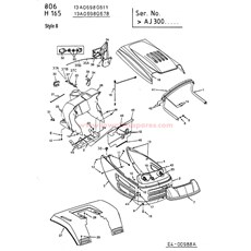 MTD016822 spare parts