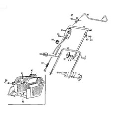 Grass box, Handle spare parts