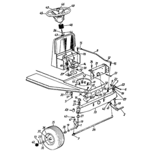 Front axle spare parts