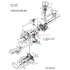 MTD016883 spare parts