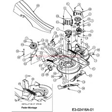 MTD009386 spare parts