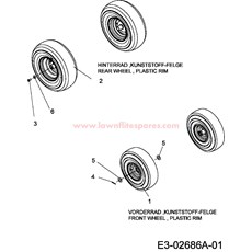 MTD009629 spare parts