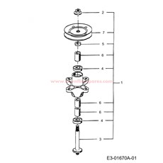 MTD008524 spare parts