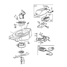 Electric parts, Blade spare parts