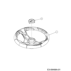Steering wheel spare parts