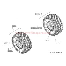 MTD008982 spare parts