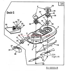 MTD016828 spare parts