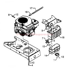 MTD016658 spare parts