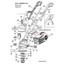 MTD008282 spare parts