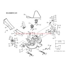 MTD010784 spare parts