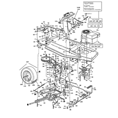 Drive system, Engine pulley, Pedal, Rear wheels spare parts