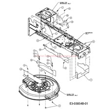 MTD010693 spare parts