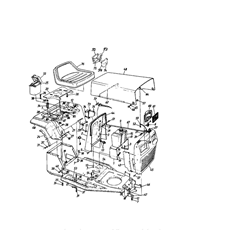 Dashboard, Engine hood, Fender spare parts