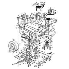 Drive system, Engine pulley, Pedal, Rear wheels spare parts
