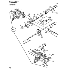 Hydrostatic gearbox spare parts