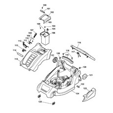 Deck housing spare parts