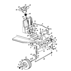 Front axle spare parts