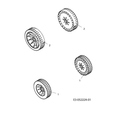 Wheels spare parts