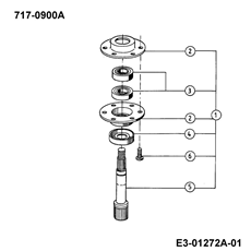 Spindle 717-0900A spare parts