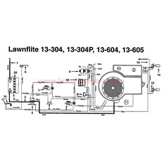 ELECTRICAL SYSTEM - 13-304, 13-304P, 13-604 AND 13-605 spare parts