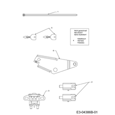Electric parts spare parts