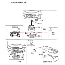 MTD008283 spare parts