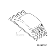 Engine shroud spare parts