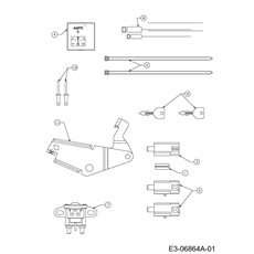 Electric parts spare parts