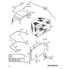 Grass box spare parts