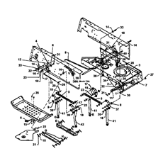 Deck lift (1) spare parts