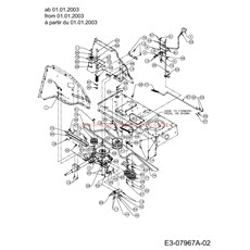 MTD015519 spare parts