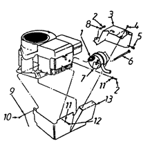 Engine accessories spare parts