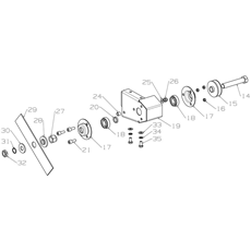 BLADE & BEARINGS spare parts