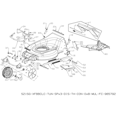 DECK & ASSEMBLY spare parts