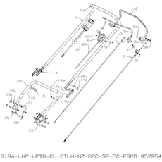 HANDLE ASSEMBLY spare parts