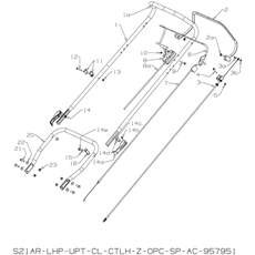 HANDLE ASSEMBLY spare parts