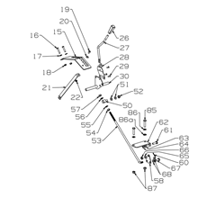 CONTROLS 450916 - 750916 PETROL EDGER - 11507_001 spare parts