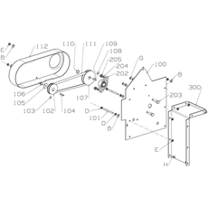 LH SIDE - EXPLODED VIEW spare parts