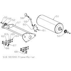 REAR ROLLER ASSY spare parts