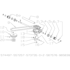 GEARBOX & BELT spare parts