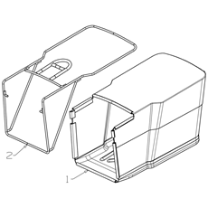 CATCHER ASSY - BAG, FABRIC spare parts