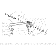 GEARBOX & BELT spare parts