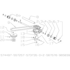 GEARBOX & BELT spare parts