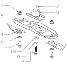 450MM BLADE ASSEMBLY spare parts