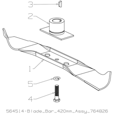 420MM BAR BLADE spare parts