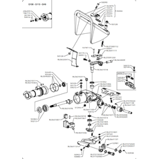 CUTTER DOUBLE BAR UNIT IN OIL BATH(from s/n 228001 from 1996) spare parts