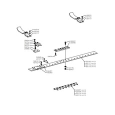 CUTTER BAR - TIROL CENTRAL BLADE -115-135-155 CM IN OIL BATH (from 586396 from 2014) spare parts