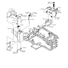 FUEL TANK & HYDRO. OIL RESERVOIR(from s/n 309351 from 2005) spare parts