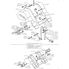 ADJUSTABLE COVER & TILLER X 6(from sn 228001 from 1996) spare parts